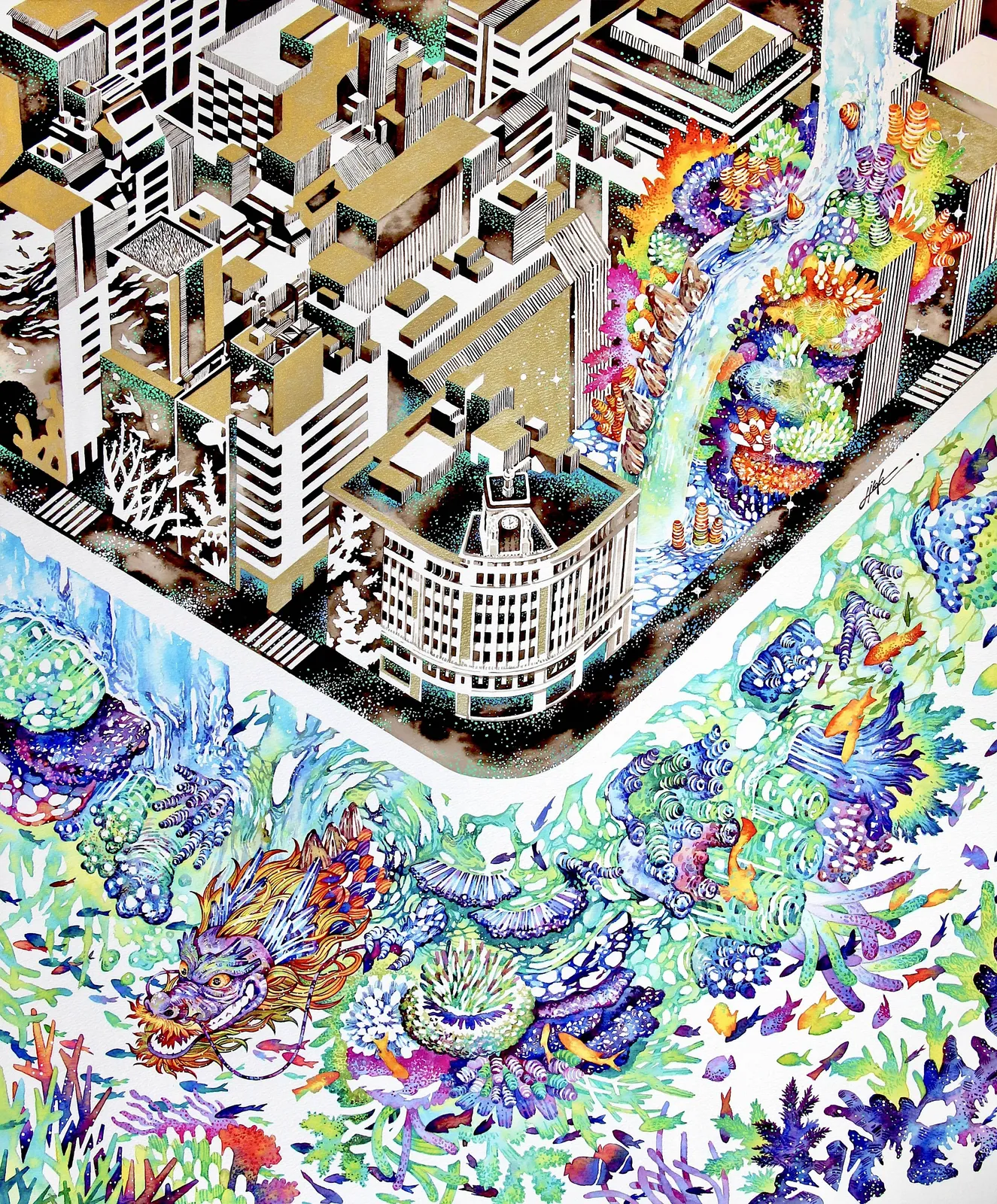 Hiroki Takeda, 融合