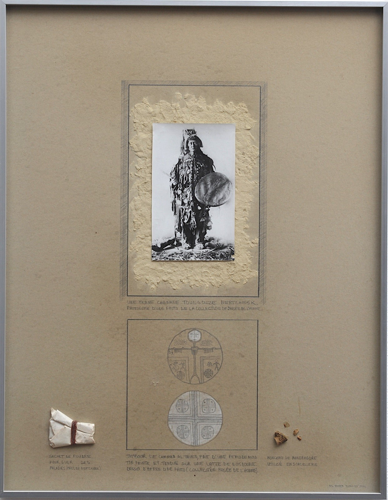 Nil Yalter, Shaman, 1974