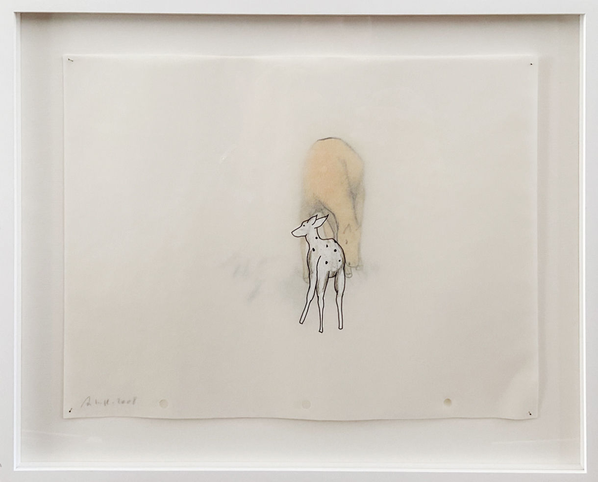 Avish Khebrehzadeh, Falling Horse in Battle (animation drawing), 2008