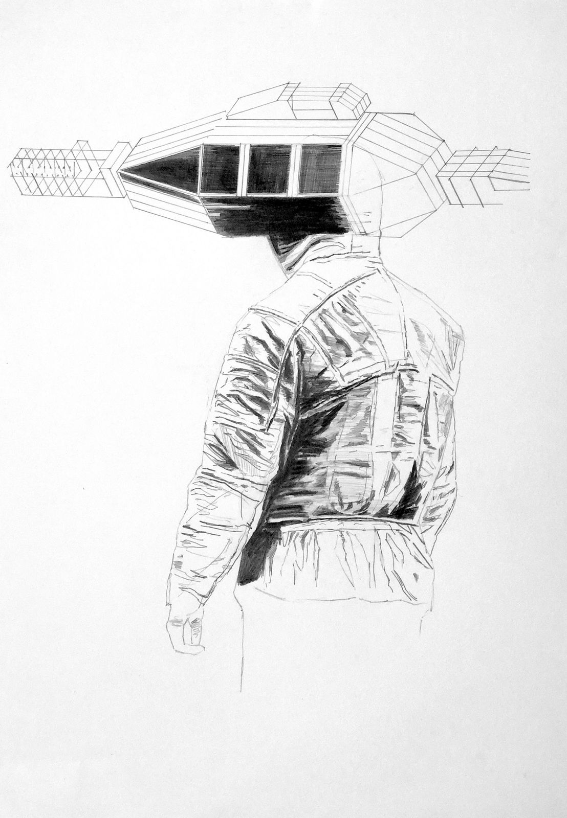 Baktash Sarang, A study of wearable encasements.II, 2023