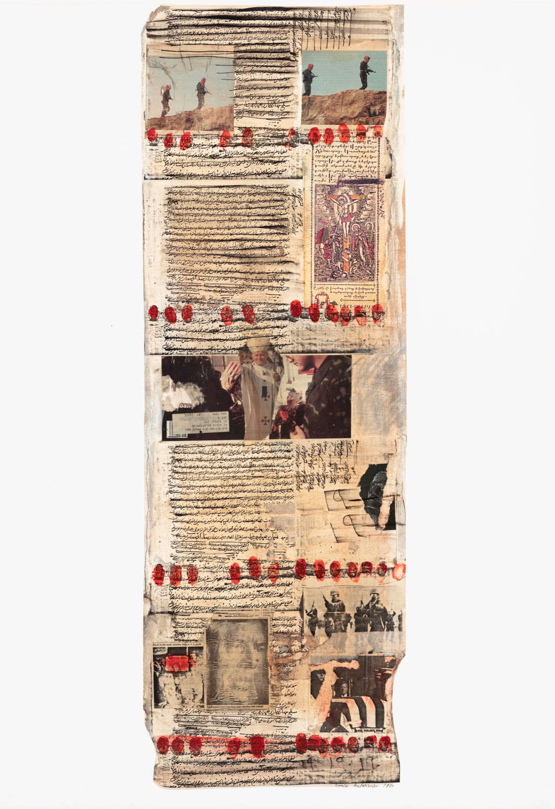 Sonia Balassanian, Hostages: A Diary #1, 1980