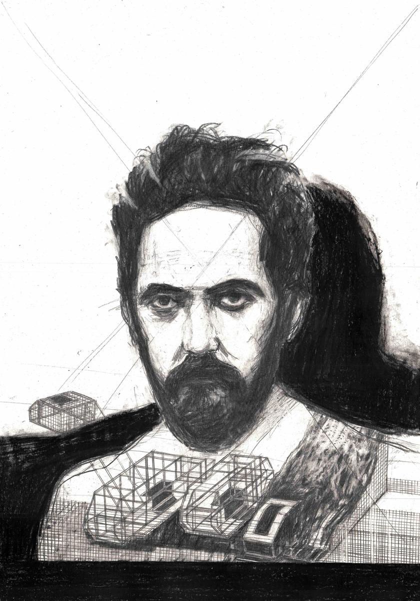 Baktash Sarang, Portrait #1, 2018