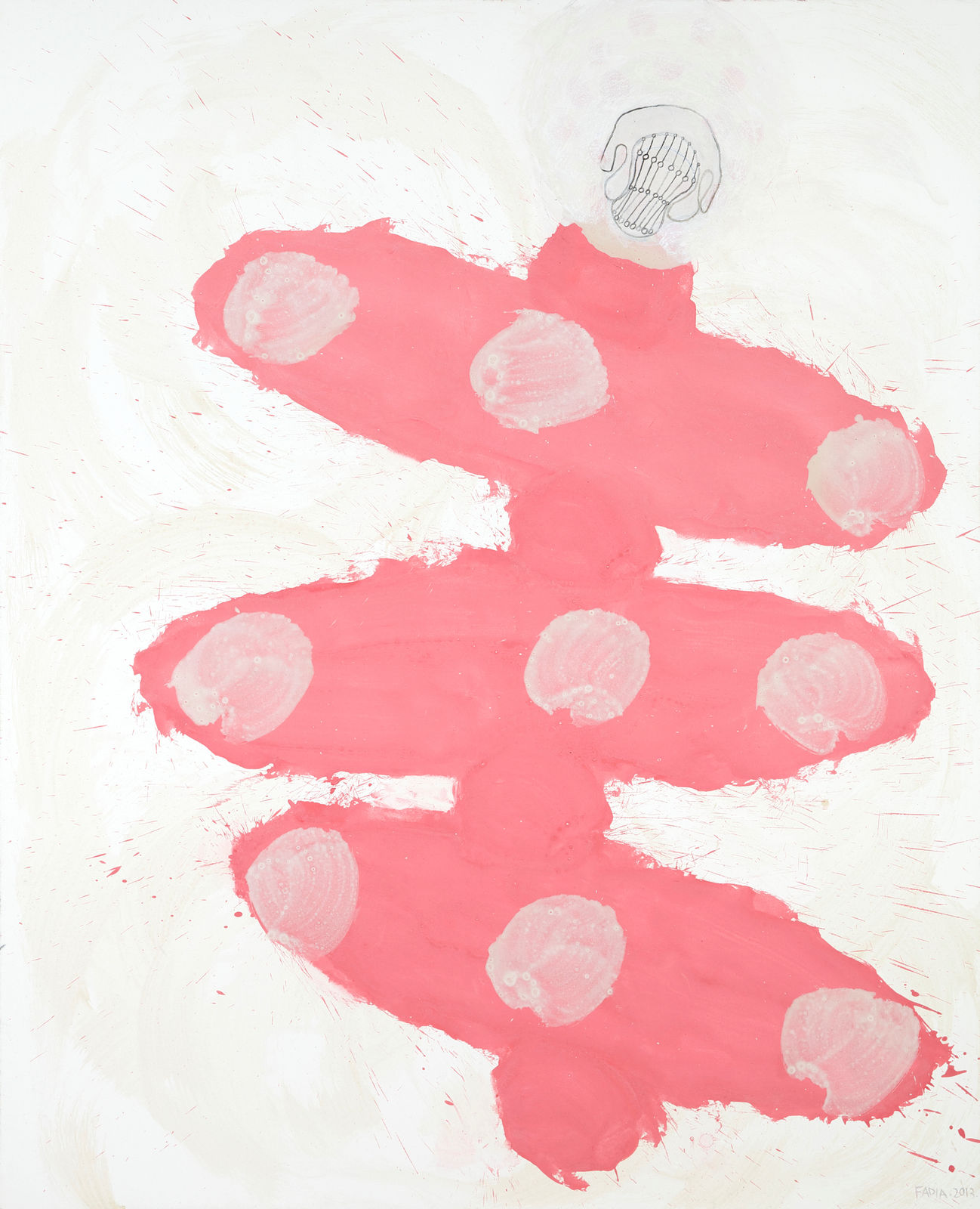 Fadia Haddad, Mask, 2013