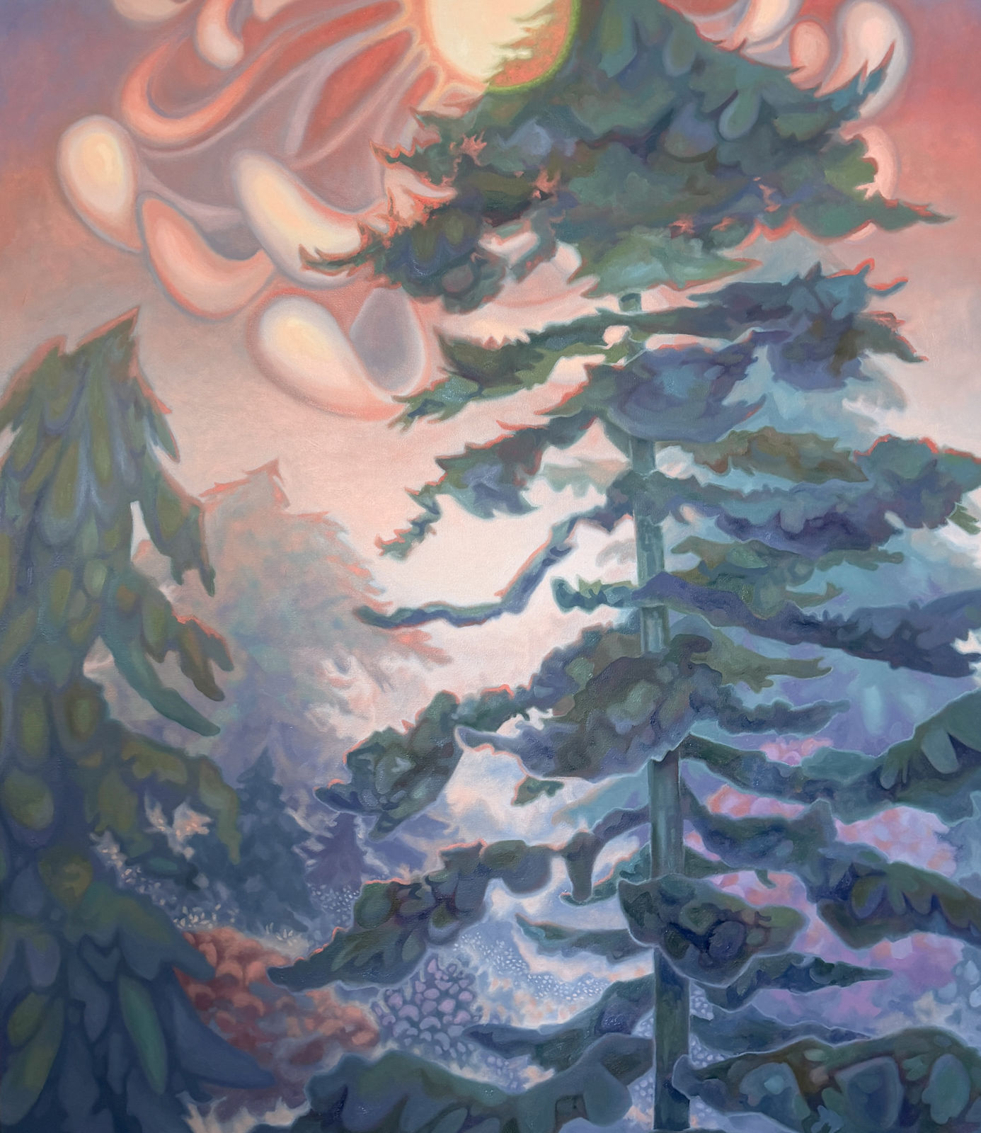 Dana Oldfather, Pine Basket, 2025