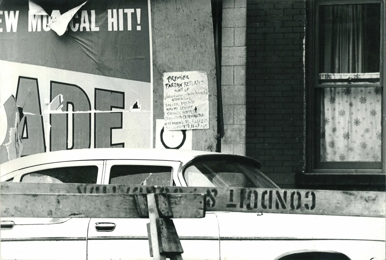 Mario Schifano, Paesaggio urbano, anni '60