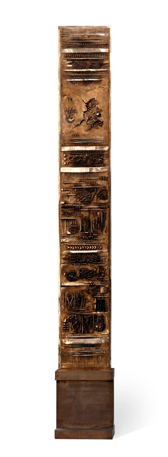 Arnaldo Pomodoro, La Colonna del viaggiatore, 1959-89
