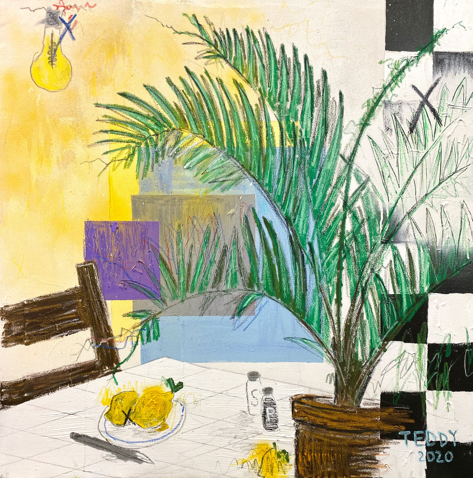 Teddy Benfield, Untitled (Grow Light 3), 2020