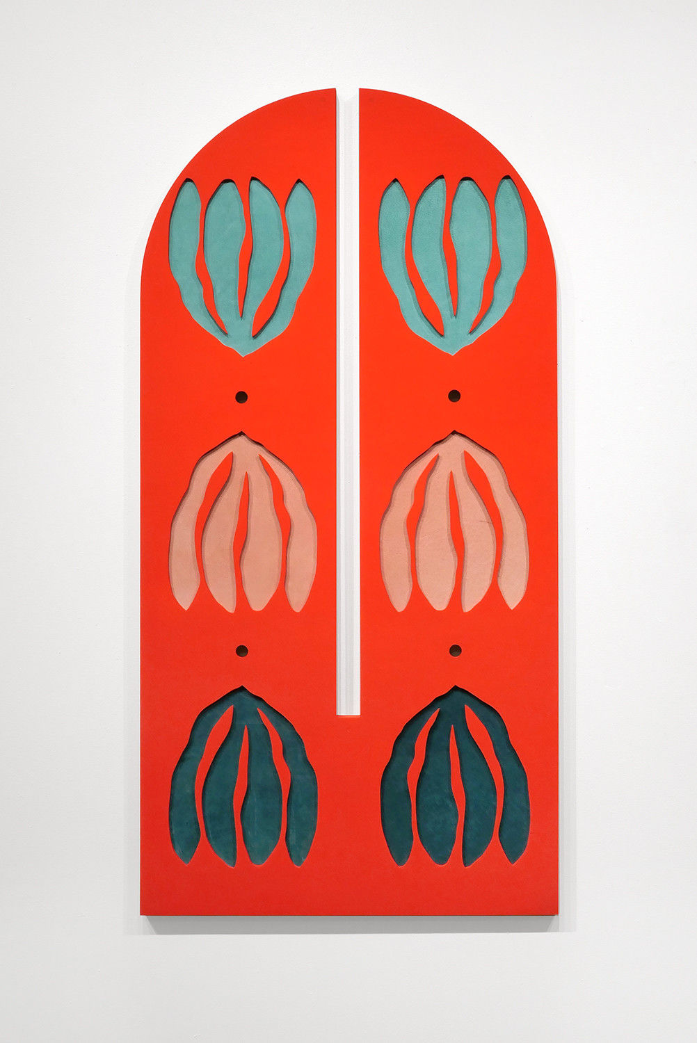 Elspeth Schulze, Paired Split Arch (graine à voler), 2022