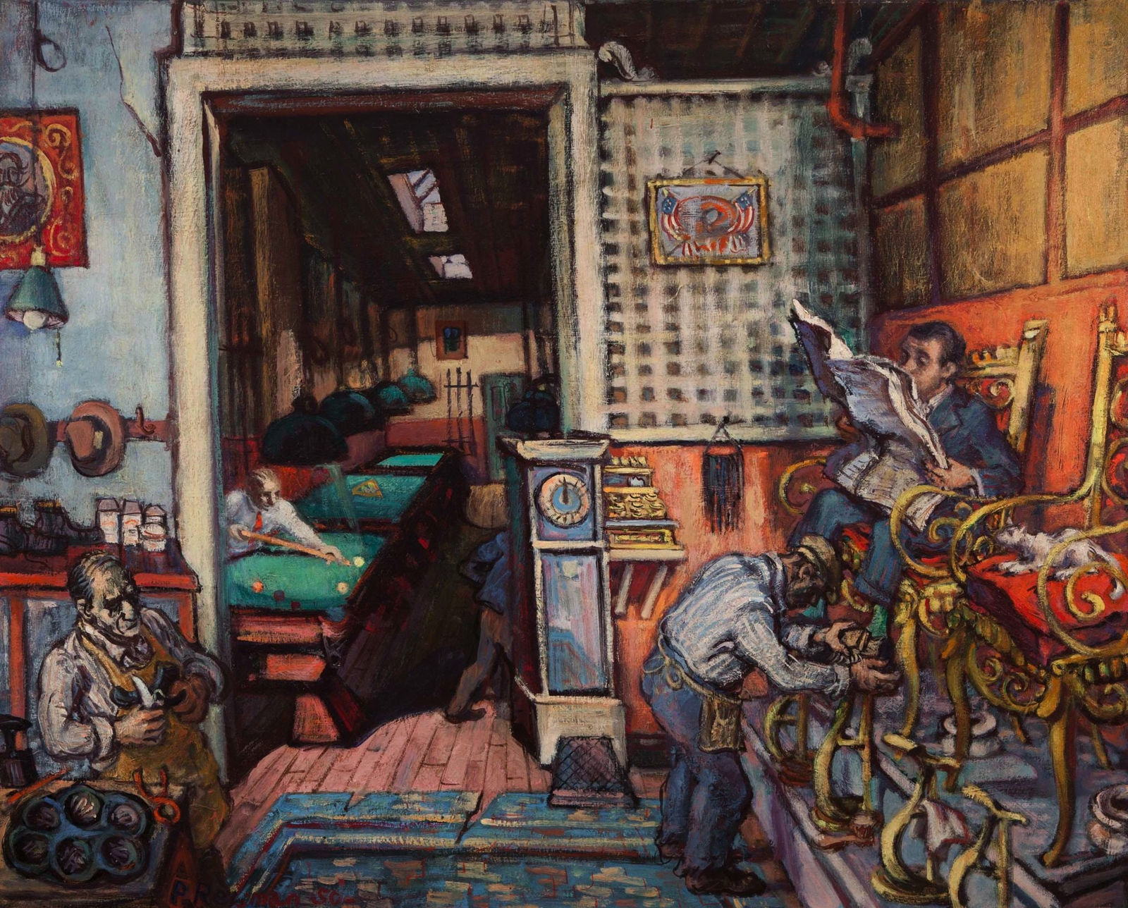 Philip Reisman, Nick's, 1980