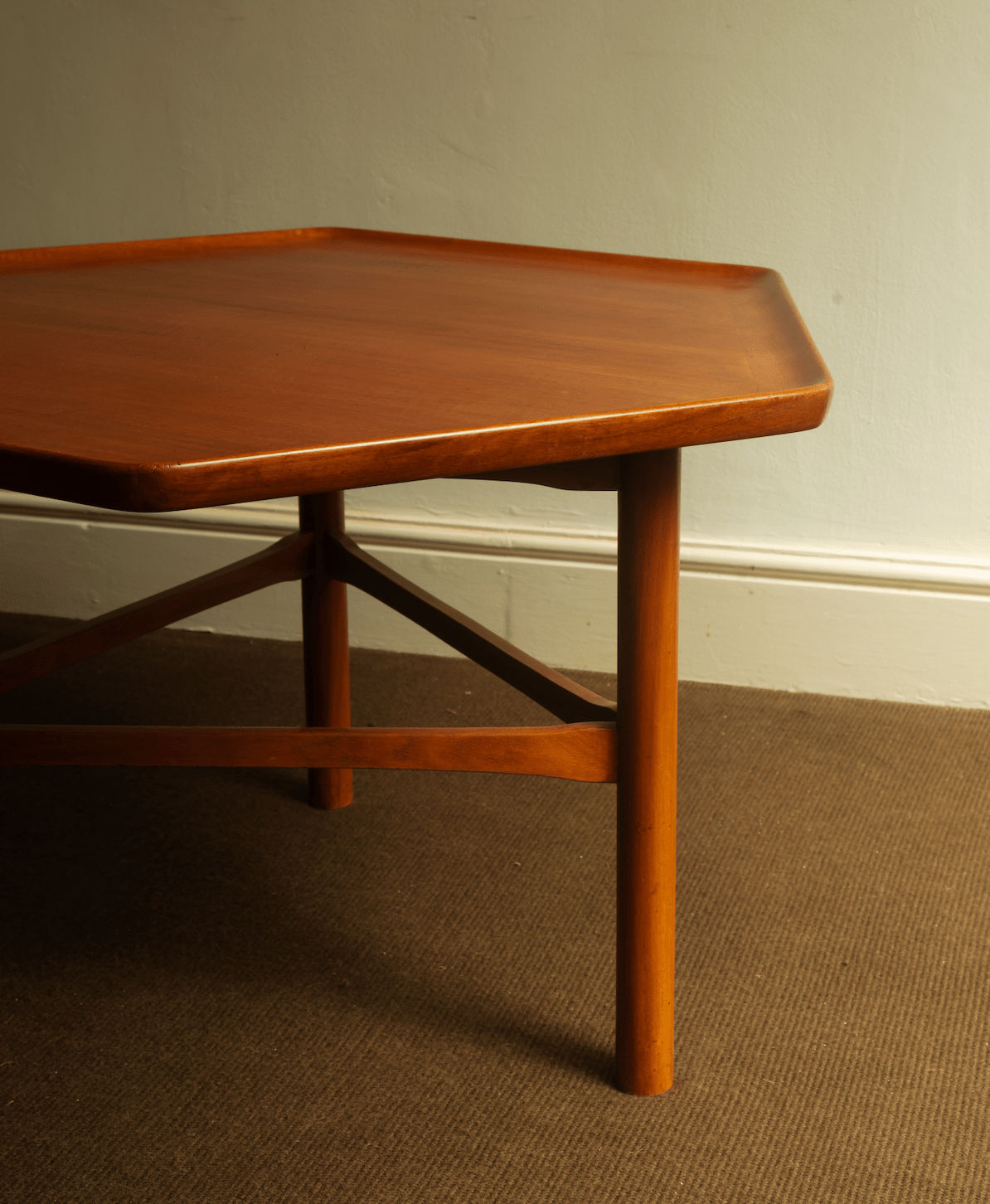 Hexagonal Low Table,