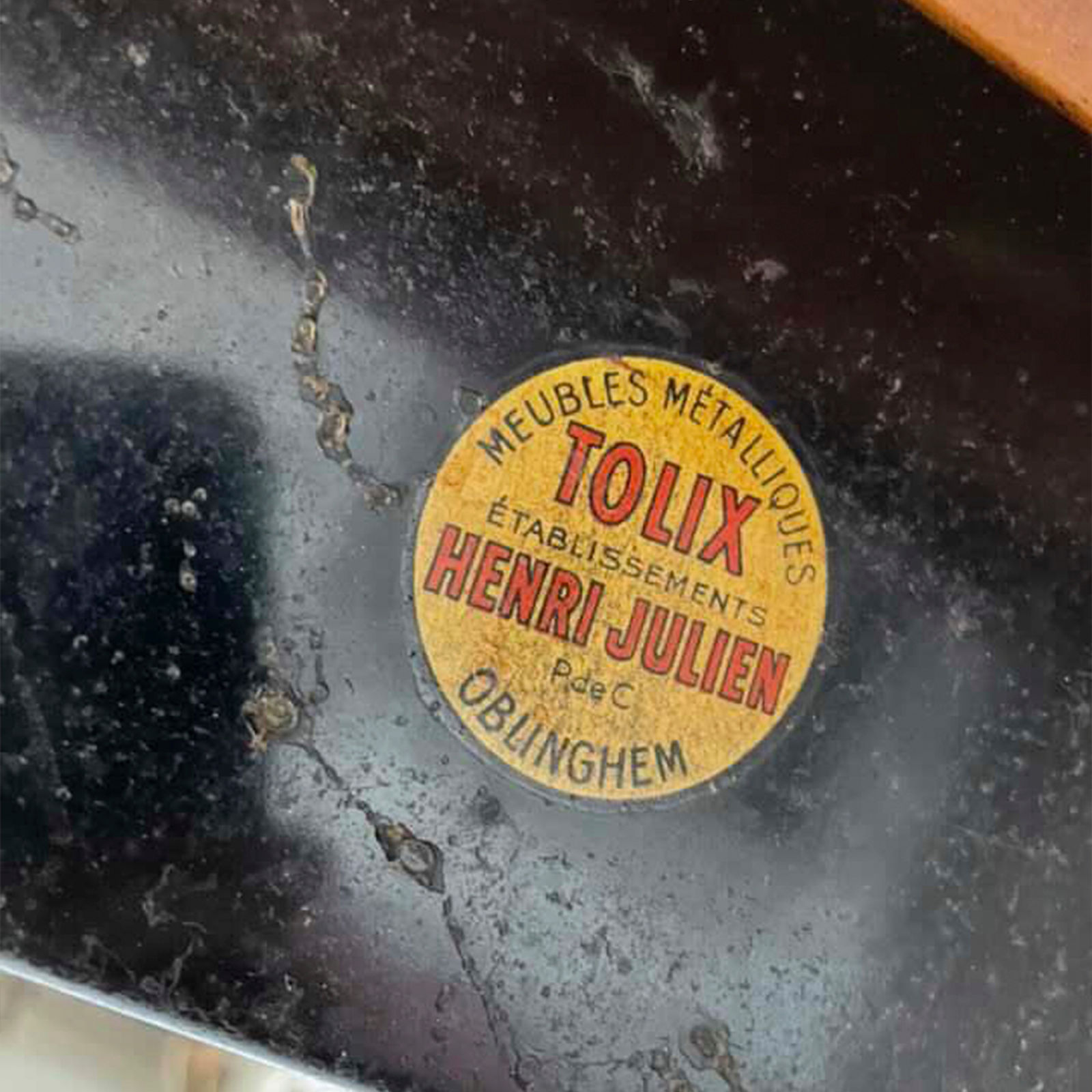 Pair of Tolix ‘55’ Tables,