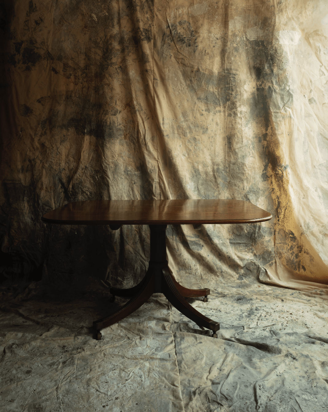 Mahogany breakfast table,