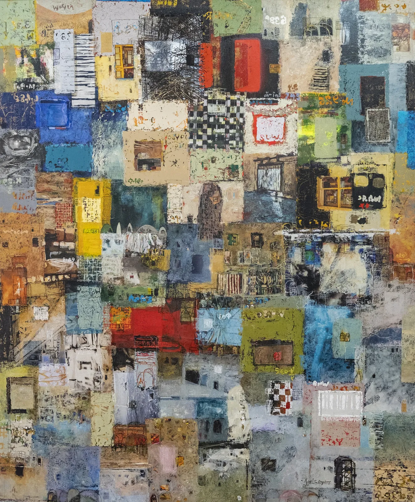 Addis Gezehagn, Floating City XIX, 2020