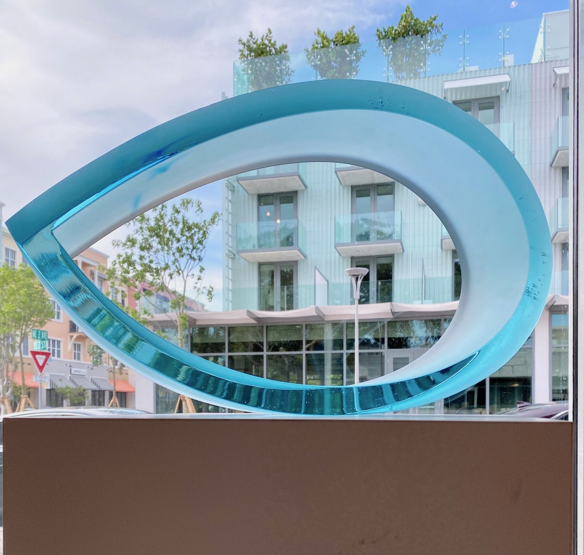 Brian Usher, Sky Blue Tear Drop