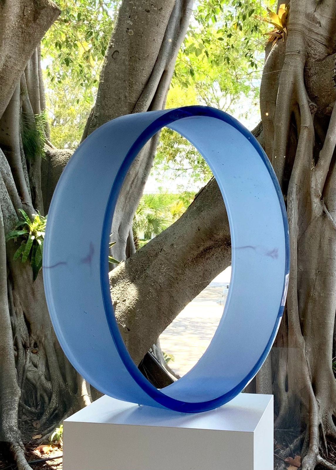 Brian Usher, Circle - Slate Blue