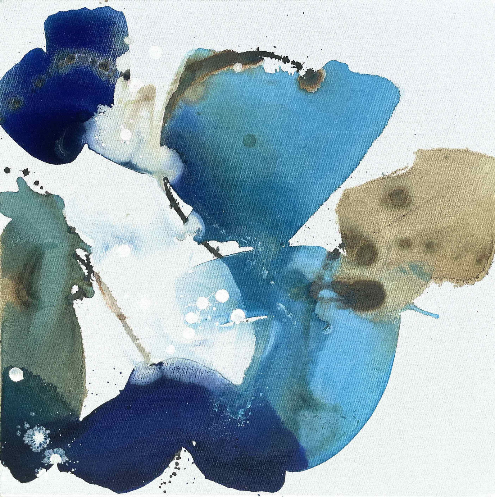 Liz Barber, Blue Blooms 11