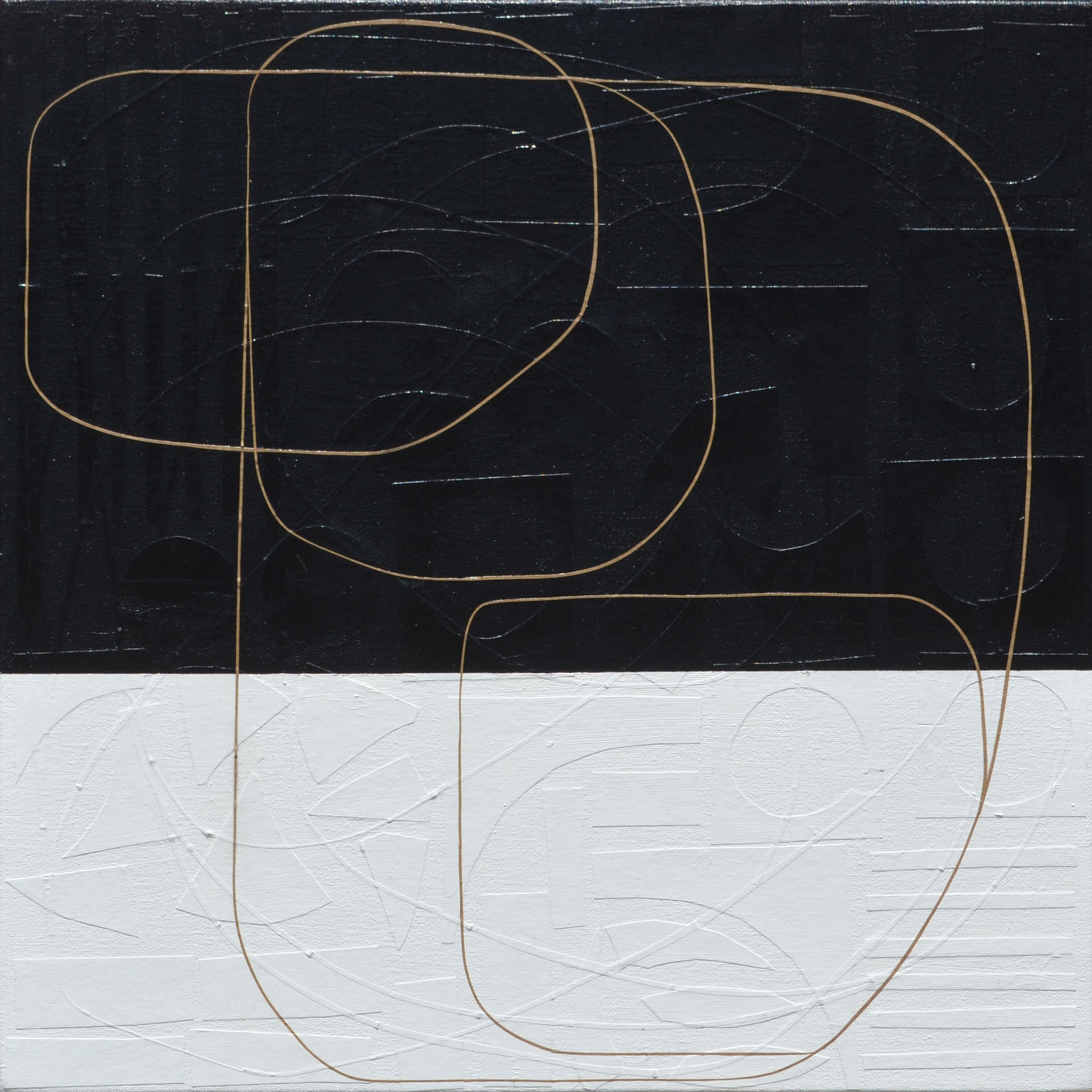 Maura Segal, Black & Cream #1