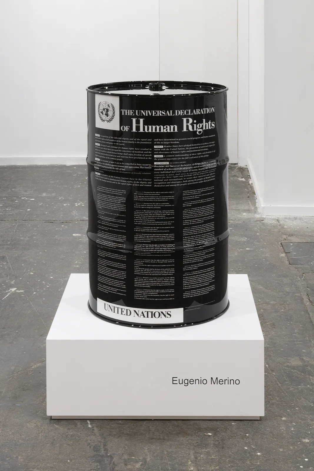 Eugenio Merino, Petróleo, 2026