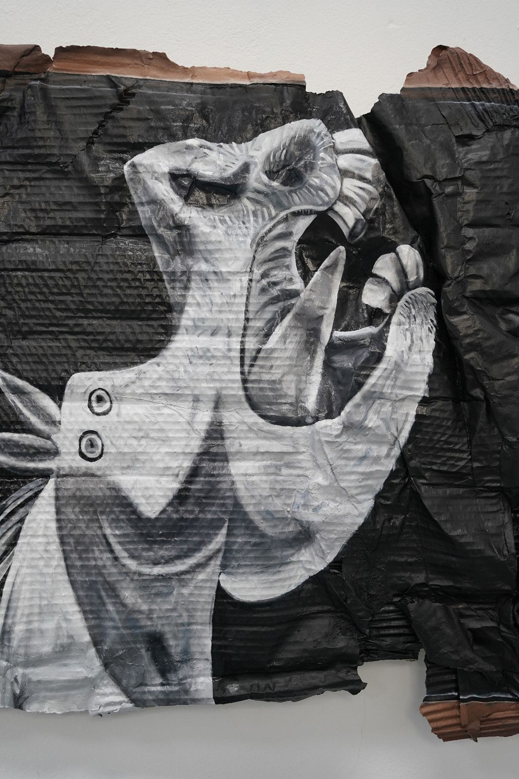 Julio Anaya Cabanding, After Pablo Picasso. Cabeza de caballo, Boceto para Guernica, 2024