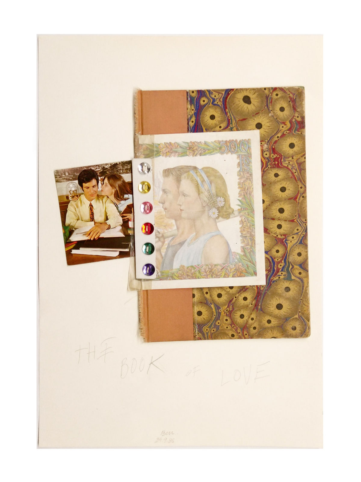 Carlos Pazos, Livre de Brouillon. S/T (The Book of Love), 1986