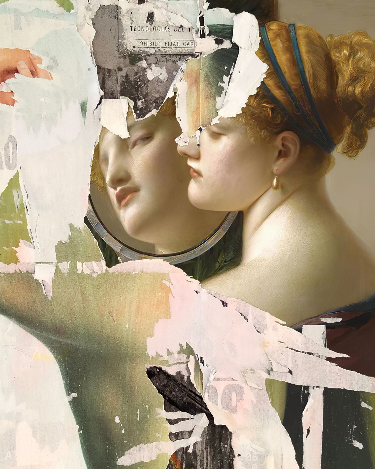 María María Acha-Kutscher, En el fondo del espejo me acecha la vejez 2, 2024