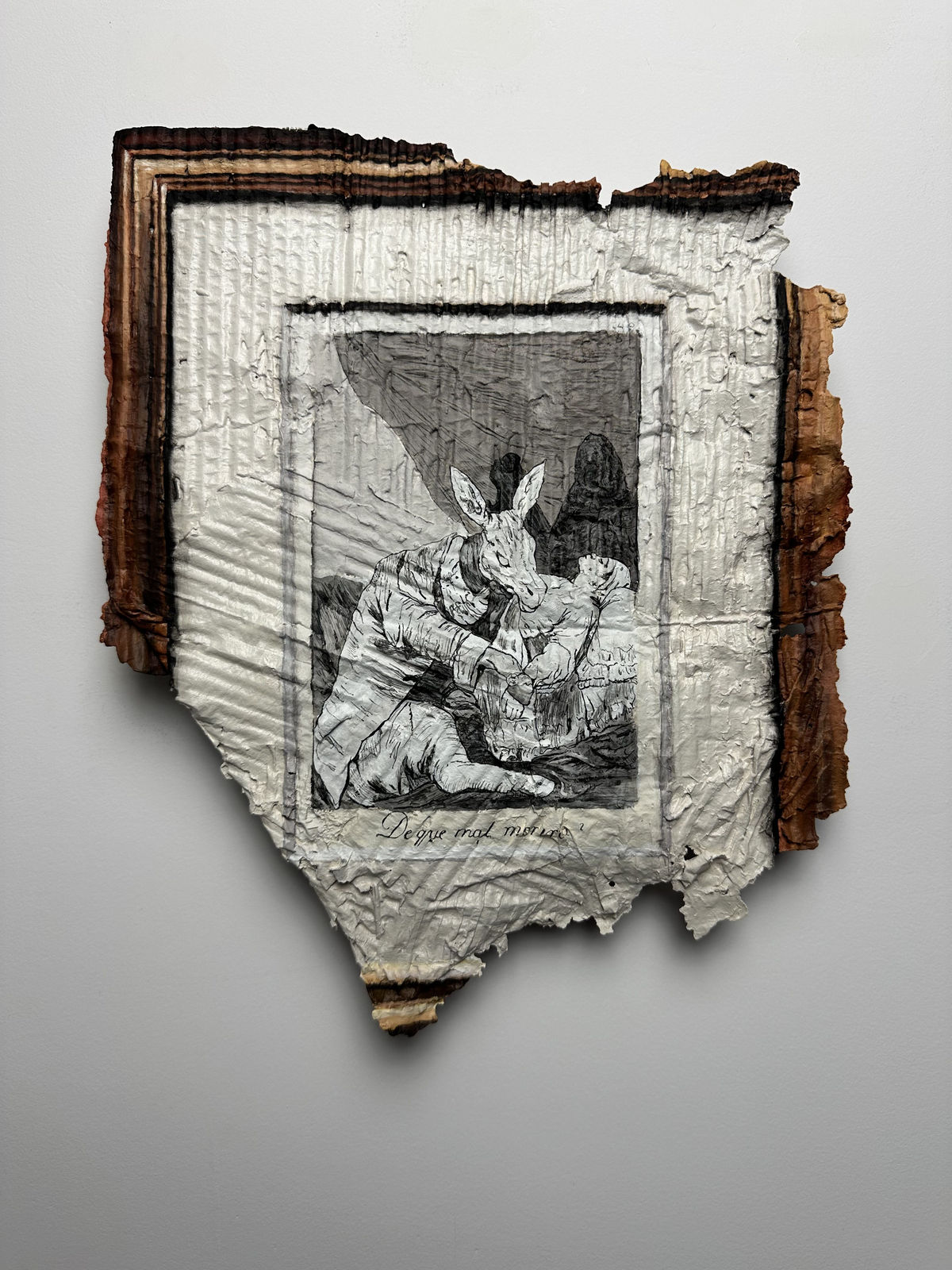 Julio Anaya Cabanding, After Francisco de Goya. Los Caprichos: ¿De qué mal morirá?, 2026