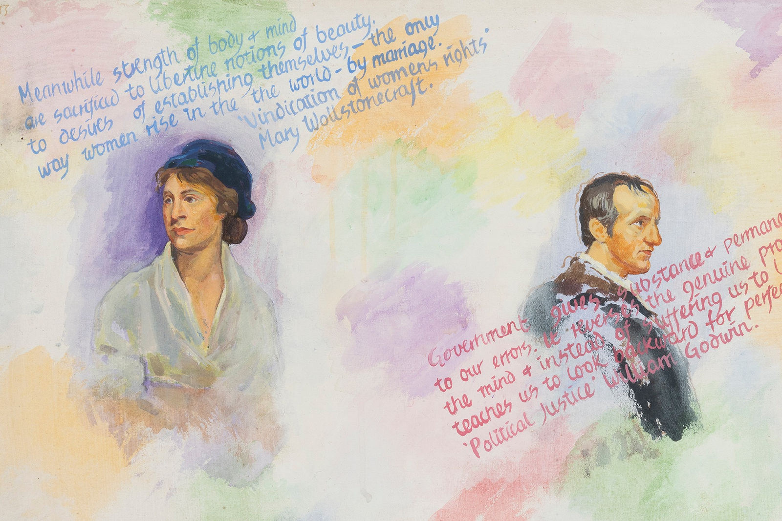 Margaret Harrison, Radical Literature (Politics and the beauty of words), 2004