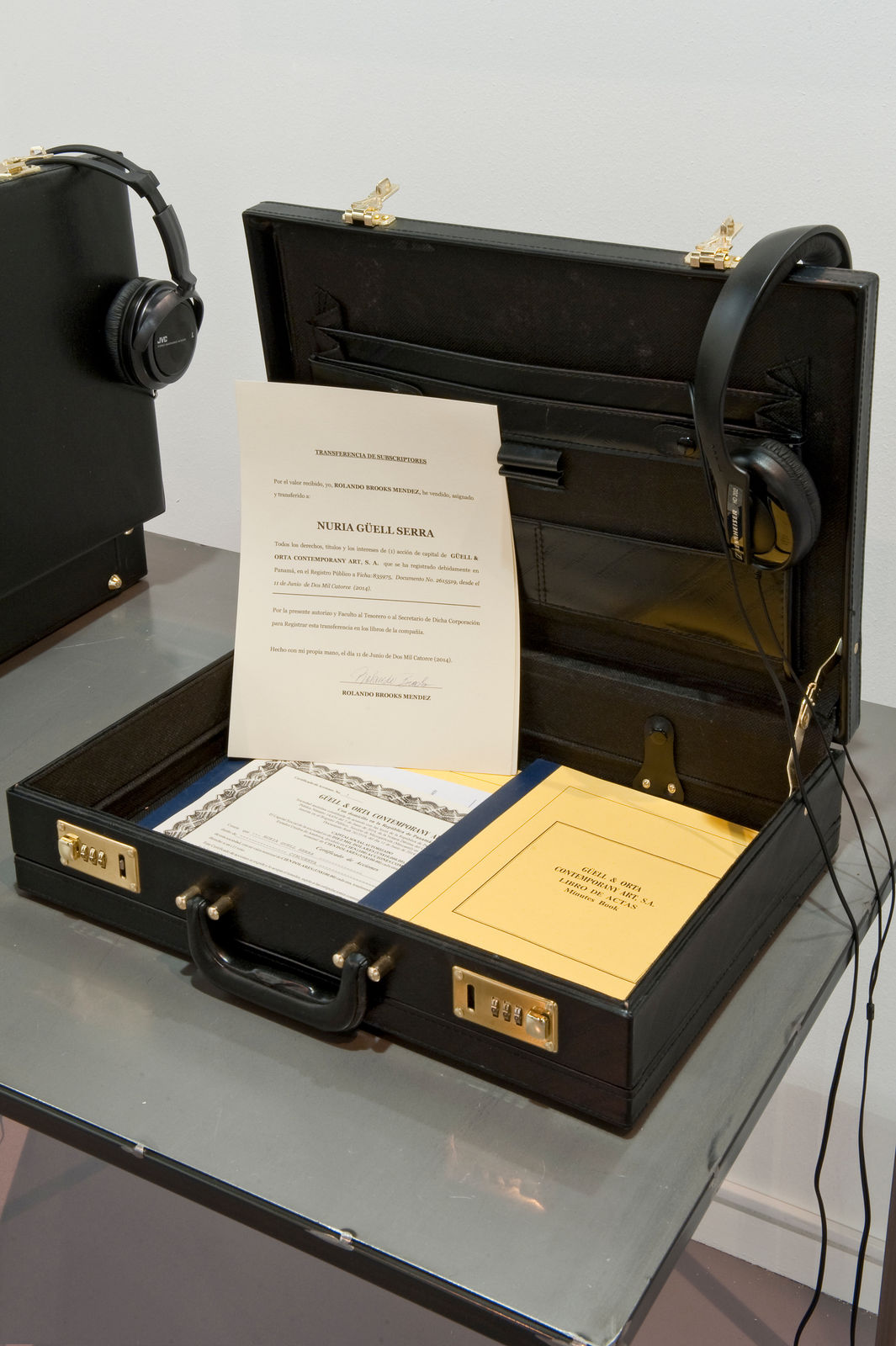 Núria güell, Arte Político Degenerado. Protocolo Ético, 2014