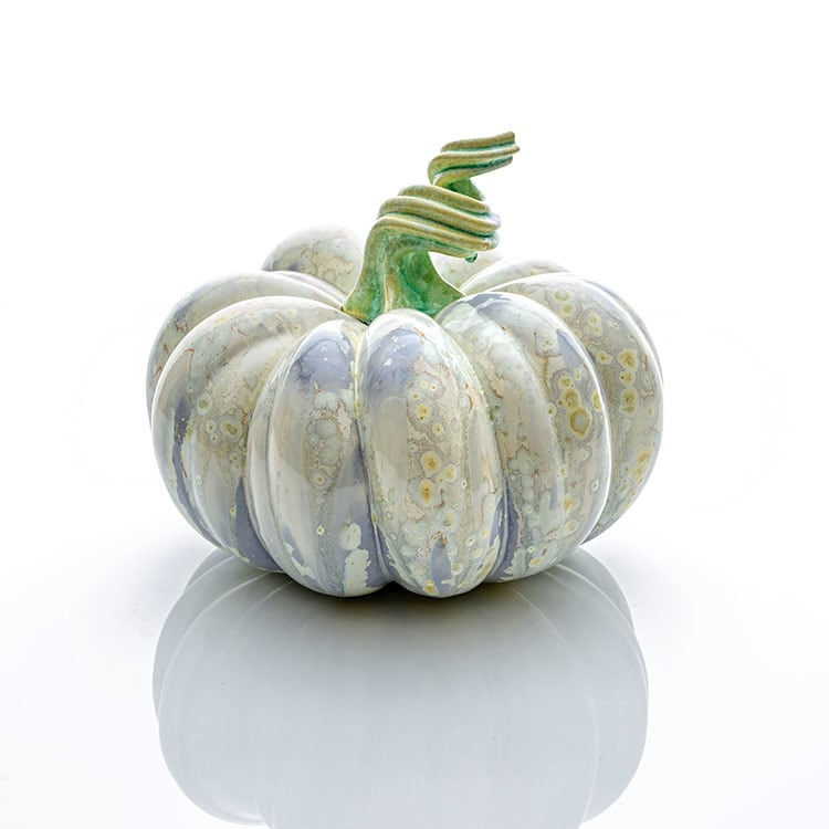Kate Malone, An Electric Lilac Pumpkin, 2024