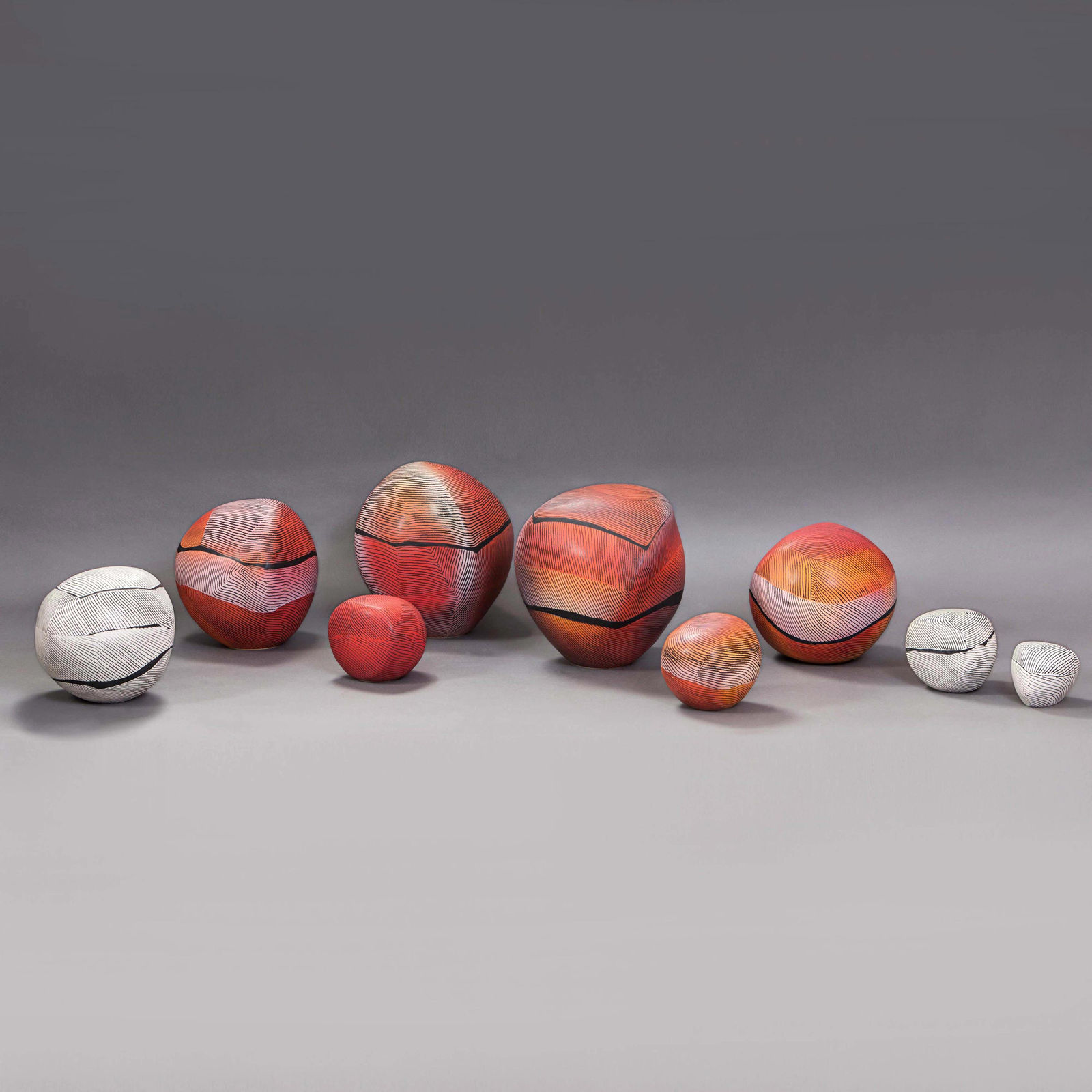 Pippin Drysdale, The Devil’s Marbles - Red Earth, 2016