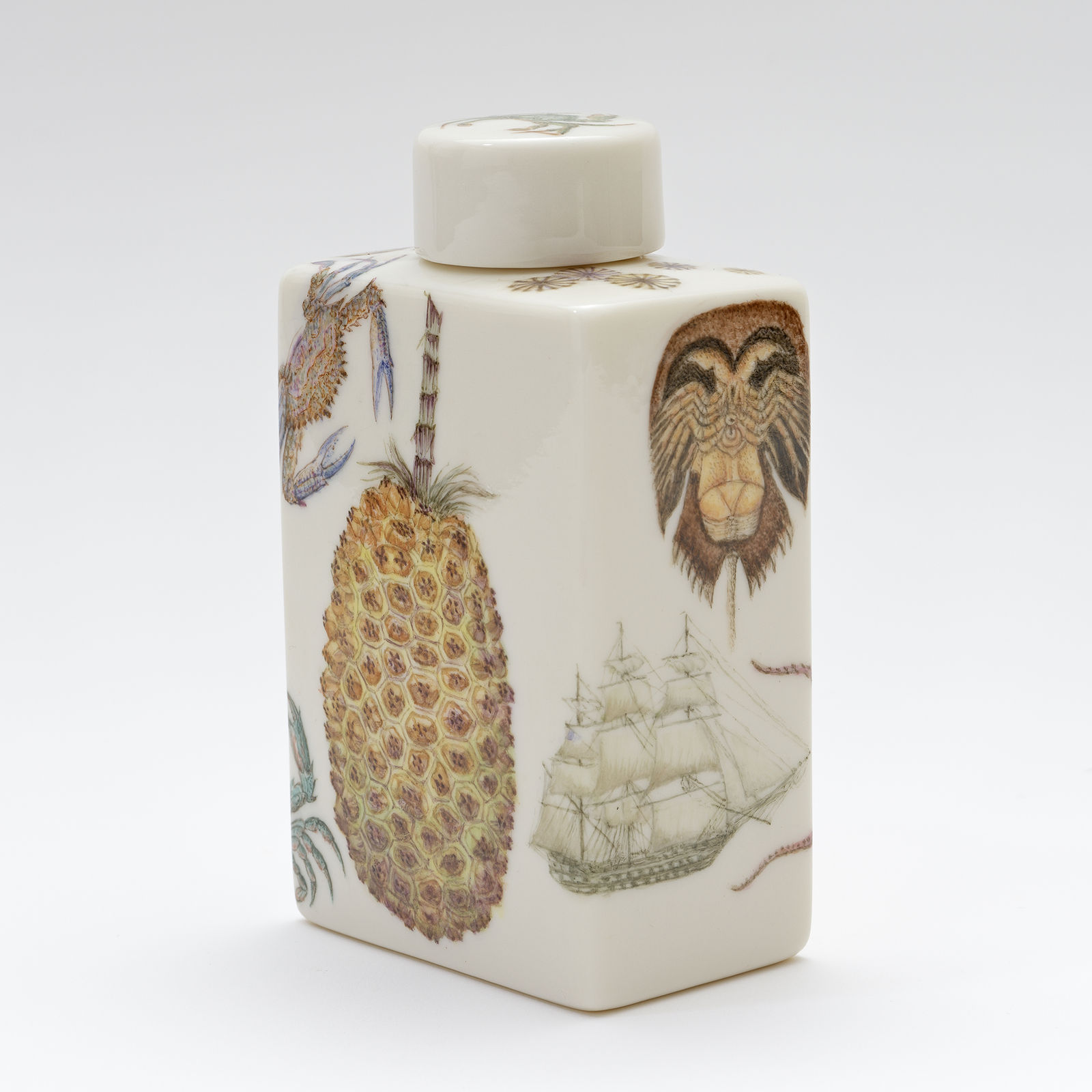 Robin Best, Tea Caddy; Food for Thought - Import , 2025