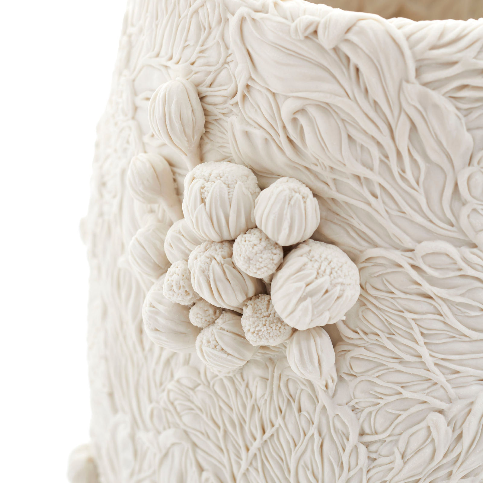 Hitomi Hosono, A Tall Gerbera, Leaves and Zenmai Vase, 2023