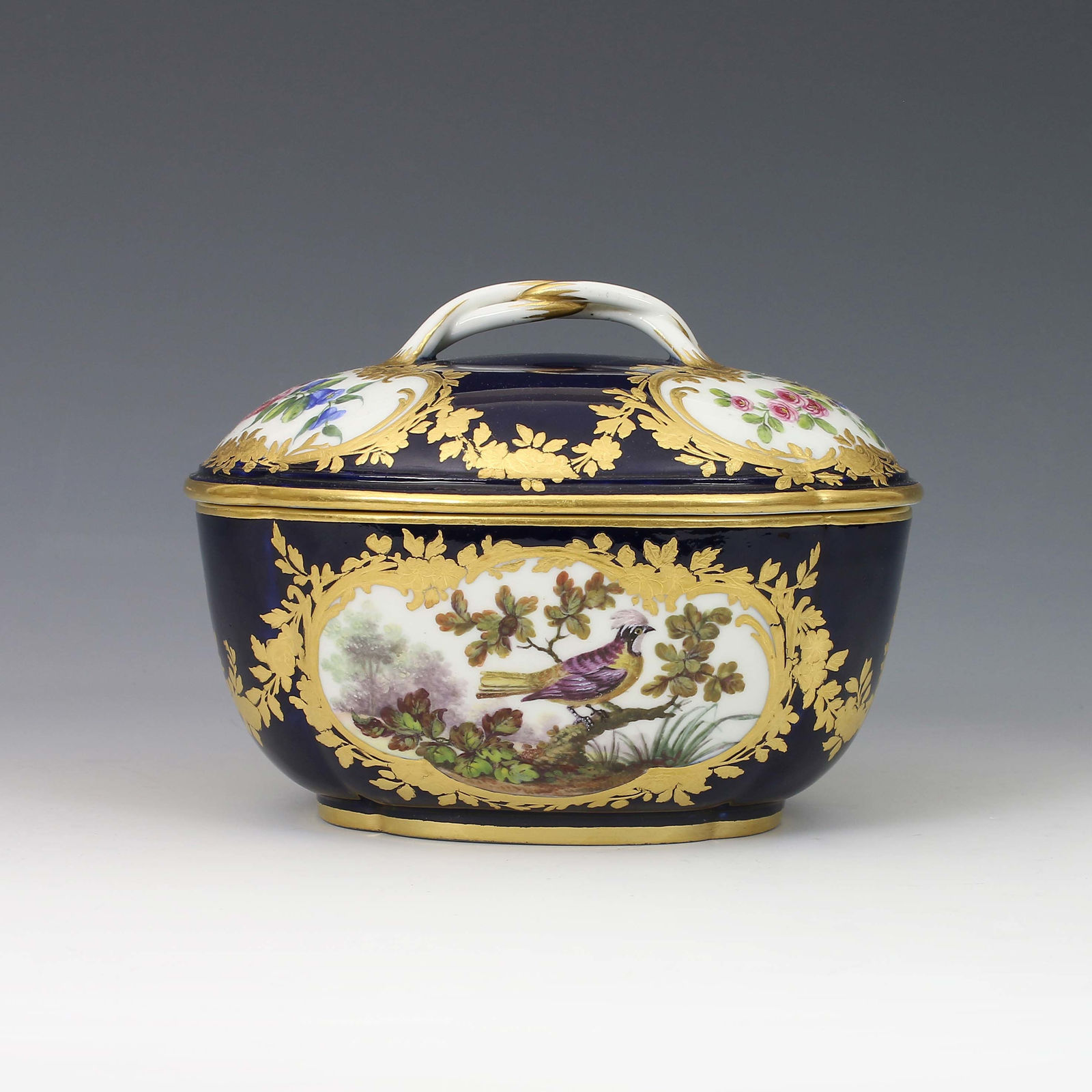 Sèvres Porcelain, A Sèvres Sugar Bowl & Cover, 1769