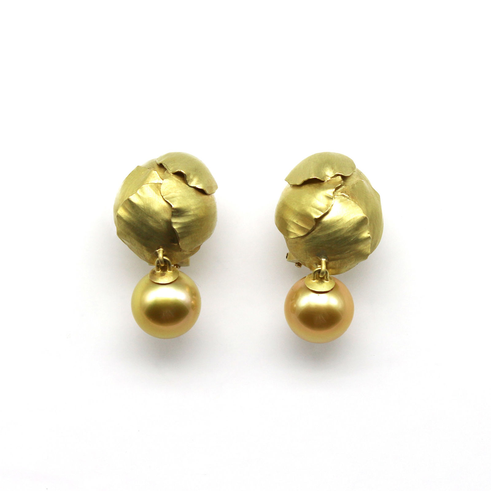 Kayo Saito, Gold Drop Earrings, 2022