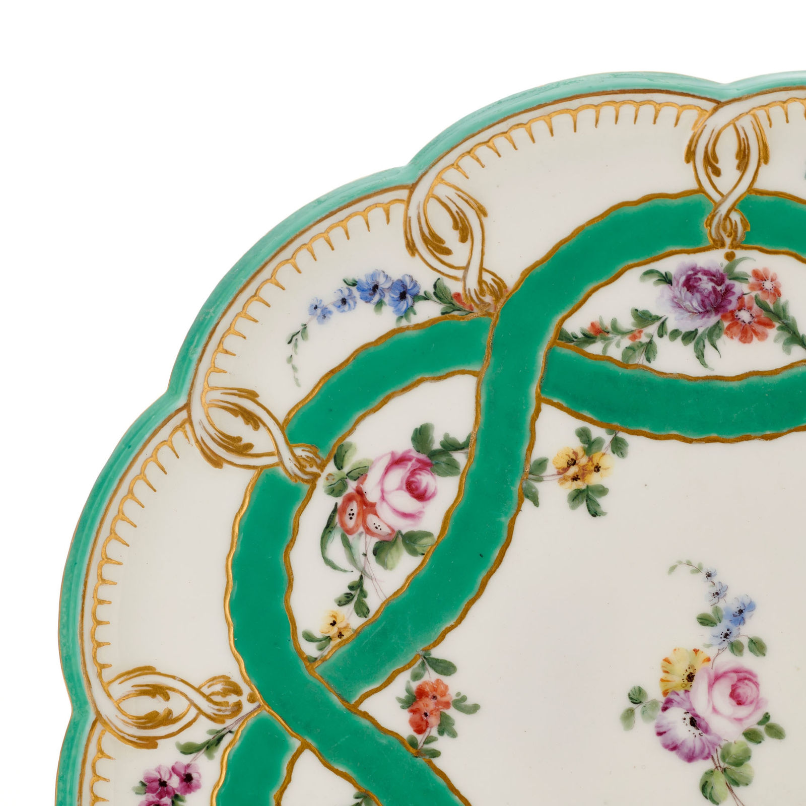 Sèvres Porcelain, A Pair of Royal Sèvres Stands for Ice Cups, 1758