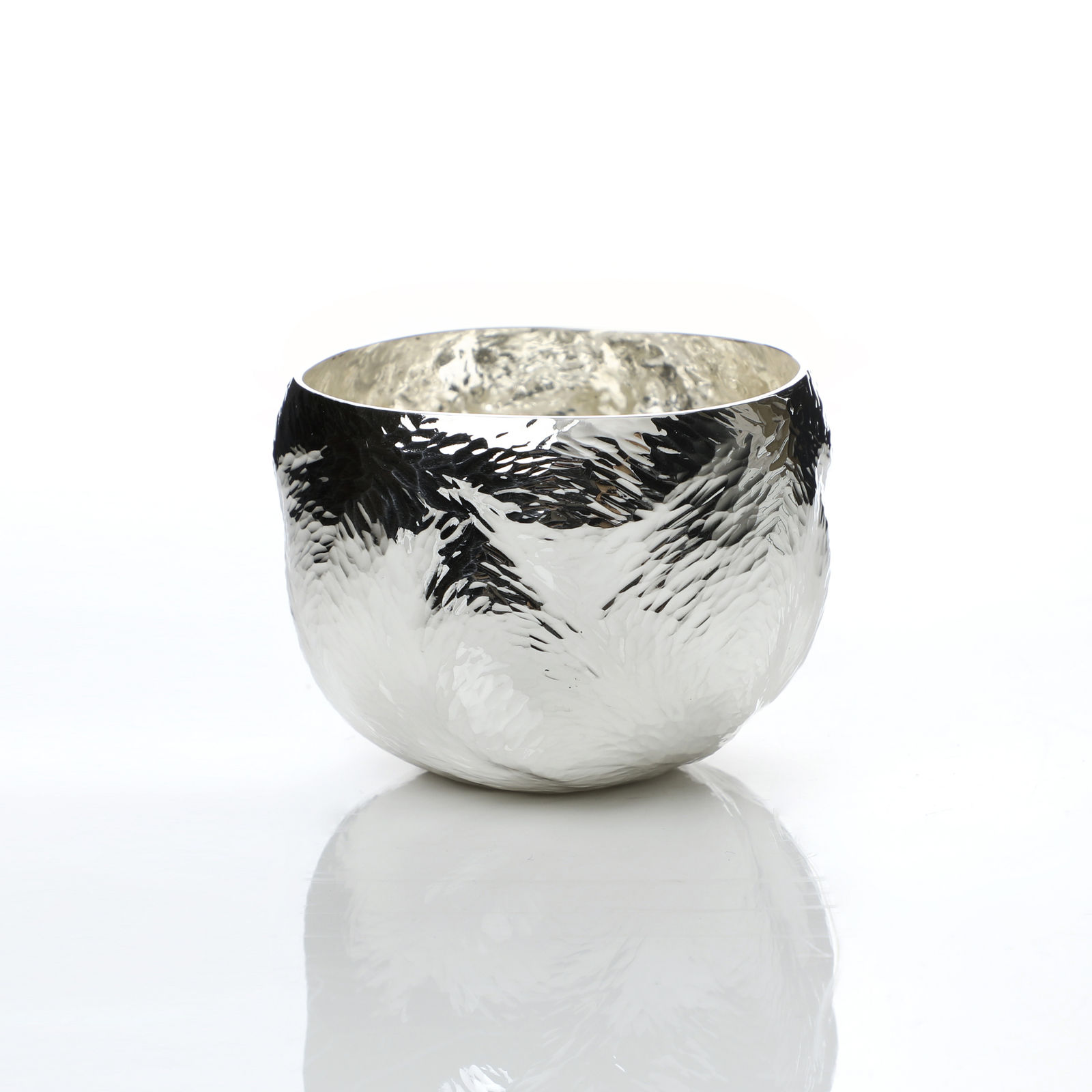 Ndidi Ekubia, Small Silver Bowl, 2019