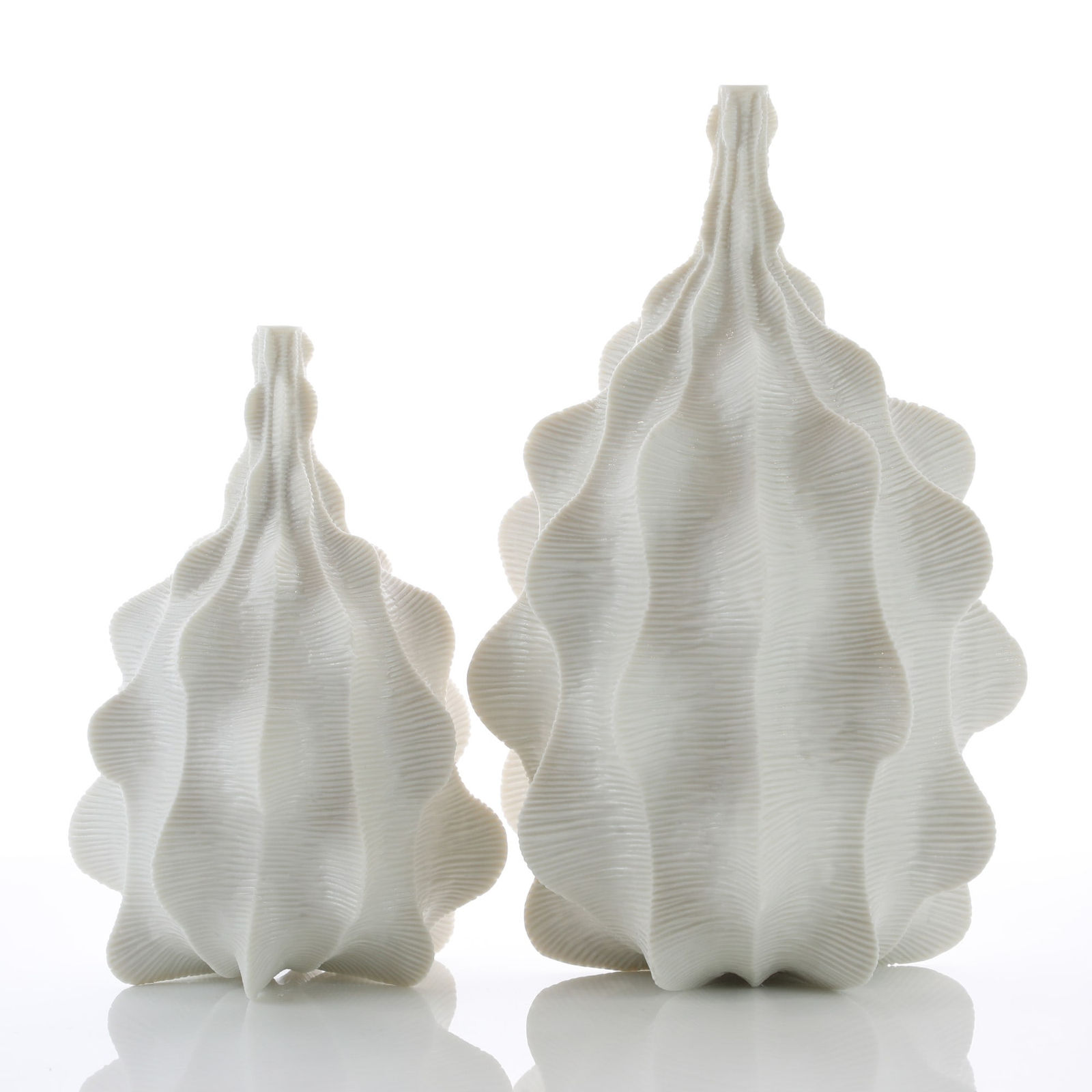 Andrew Wicks, Pair of Calyx Vases, 2024