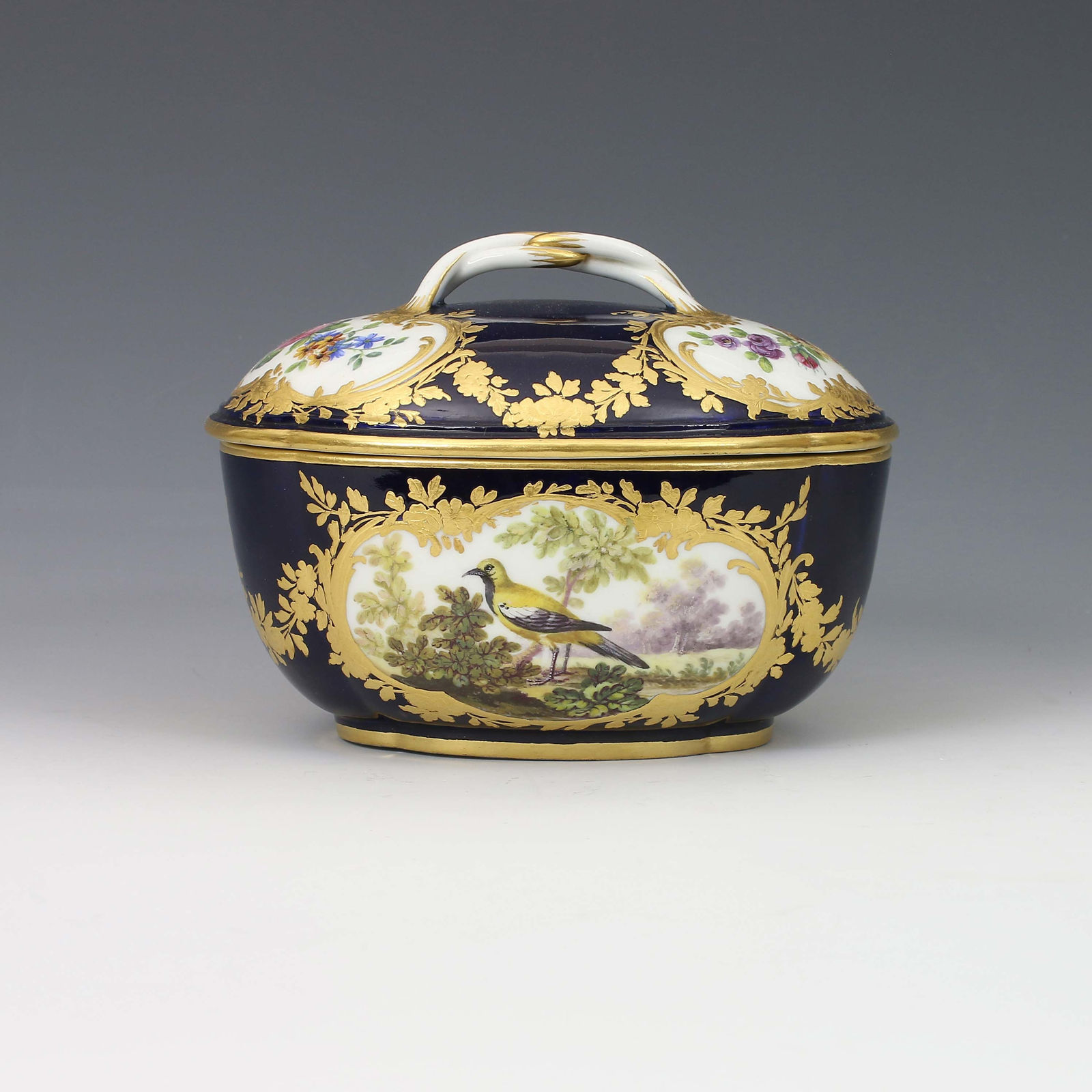 Sèvres Porcelain, A Sèvres Sugar Bowl & Cover, 1769