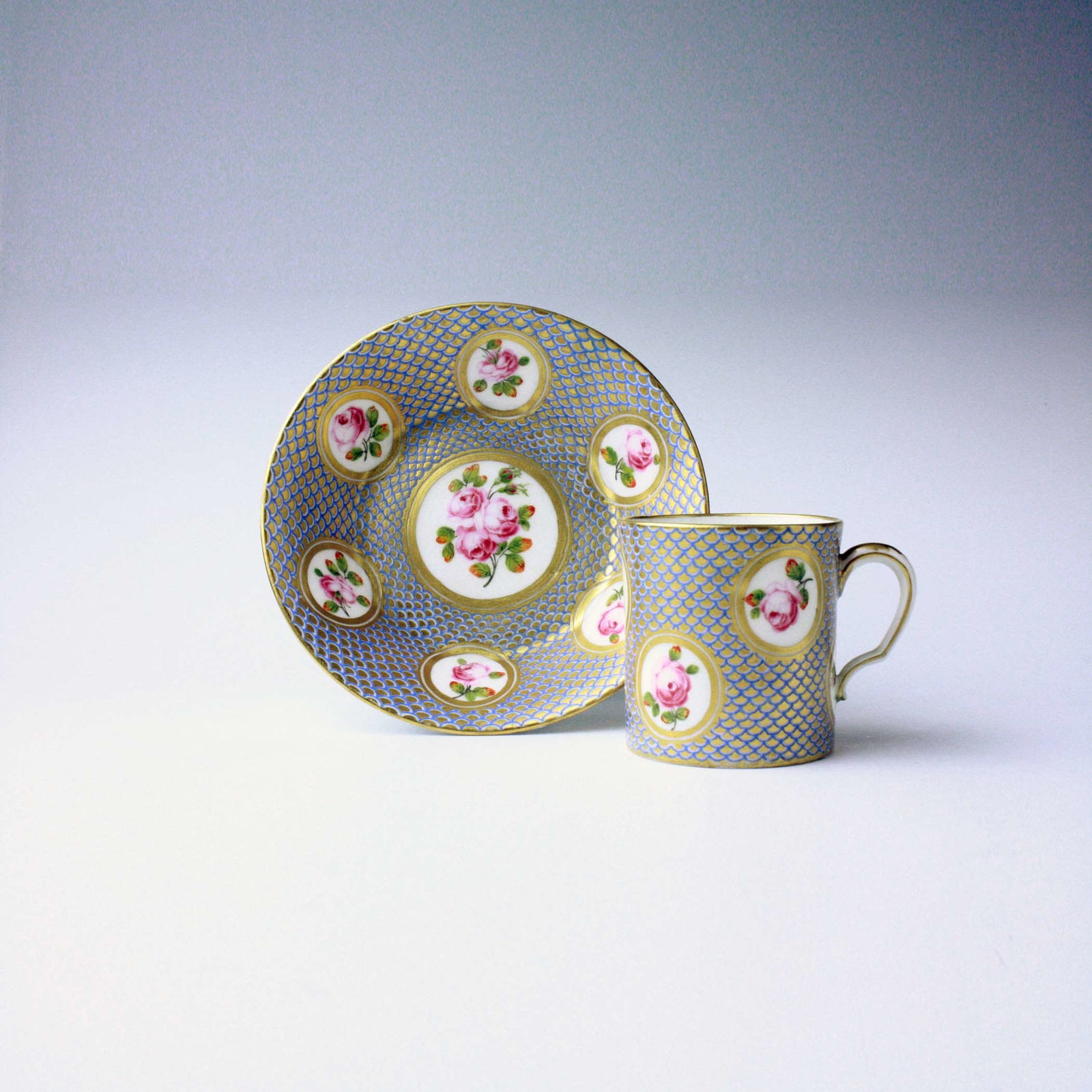 Sèvres Porcelain, A Sèvres Cup & Saucer, 1776