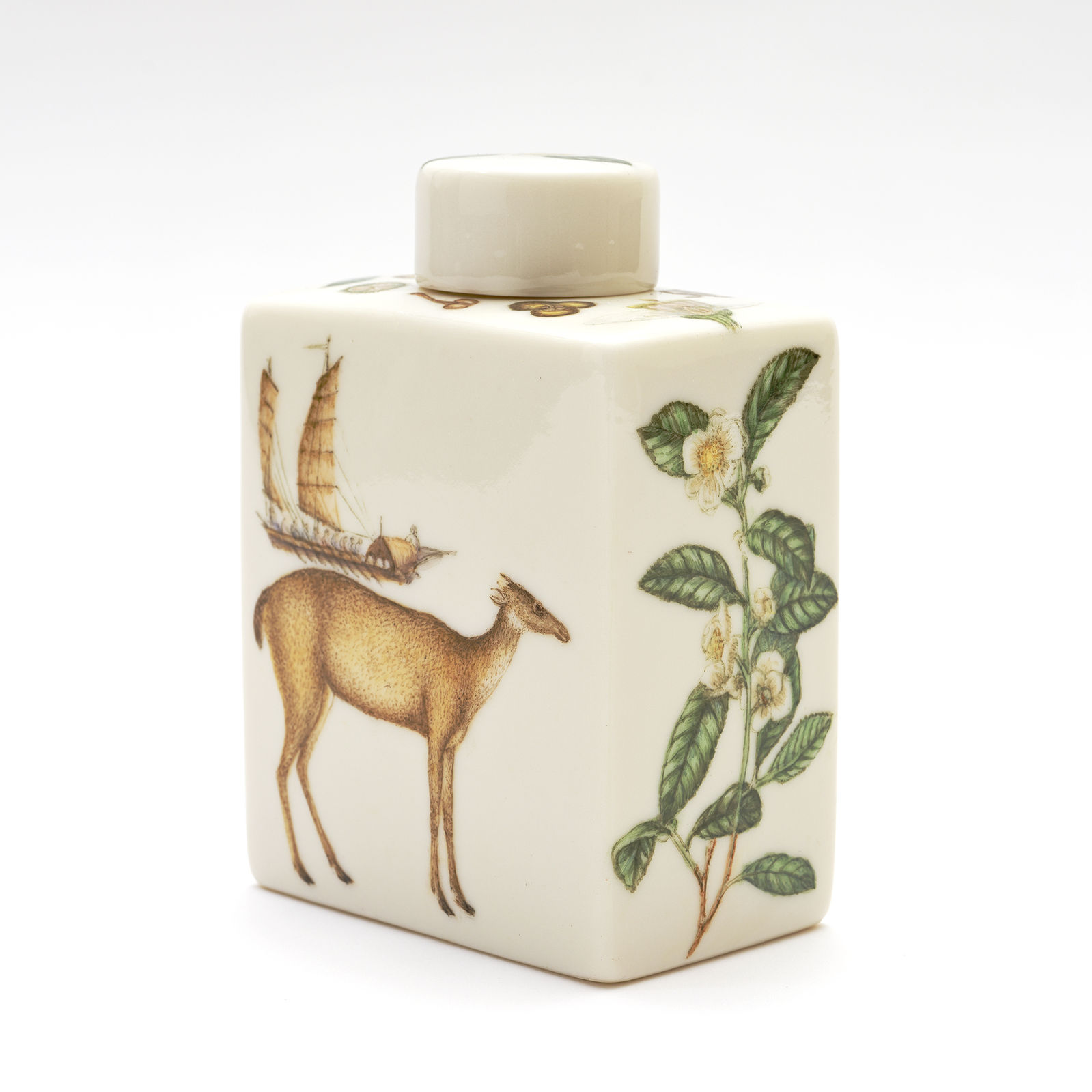 Robin Best, Tea Caddy; Food for Thought - Export, 2025