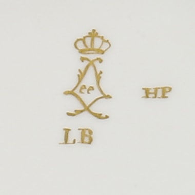 Sèvres Porcelain, A French 18th Century Hard-Paste Sèvres Porcelain Cup and Saucer, 1782