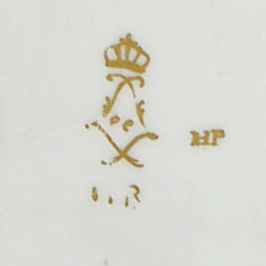 Sèvres Porcelain, A French 18th Century Hard-Paste Sèvres Porcelain Cup and Saucer, 1782