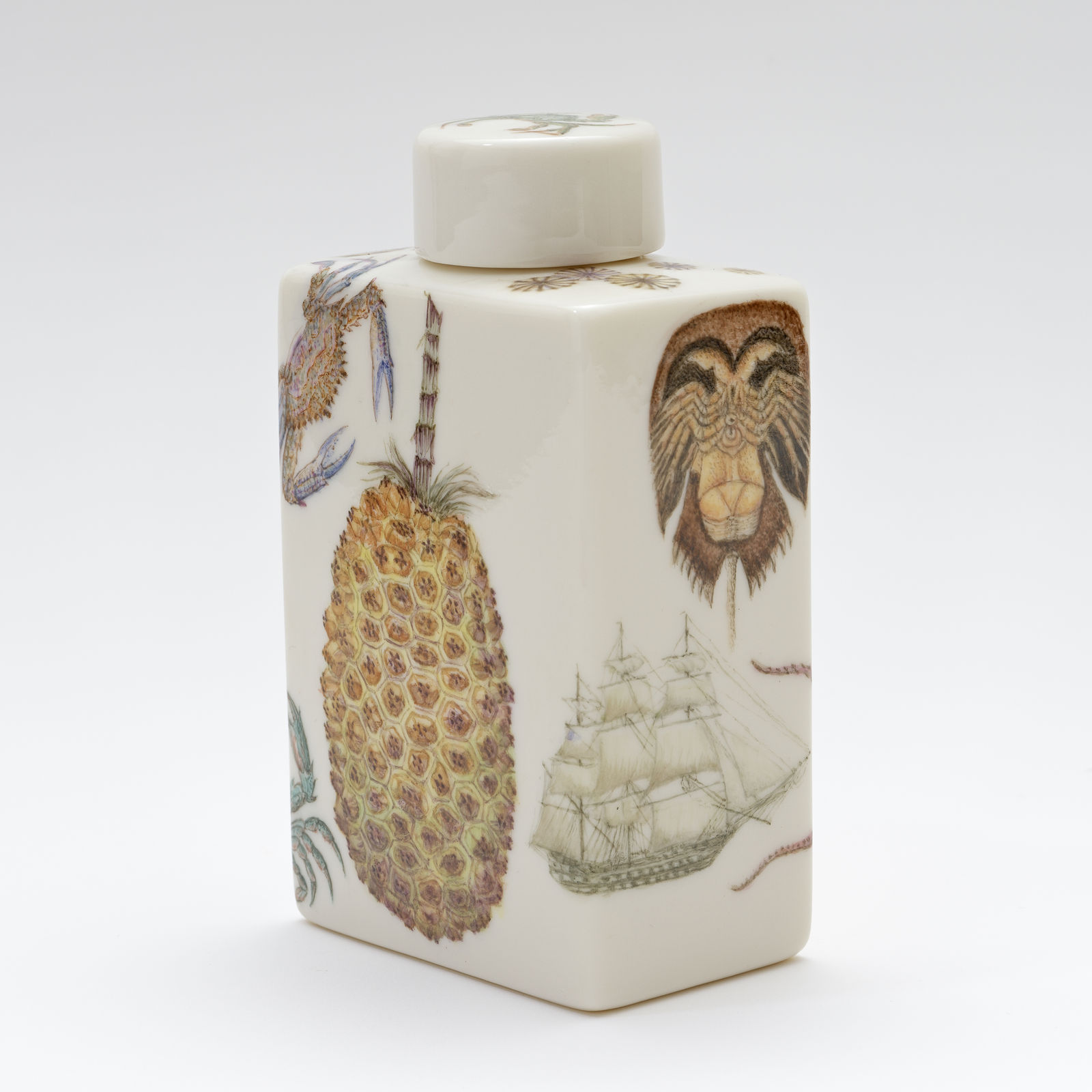 Robin Best, Tea Caddy; Food for Thought - Import , 2025