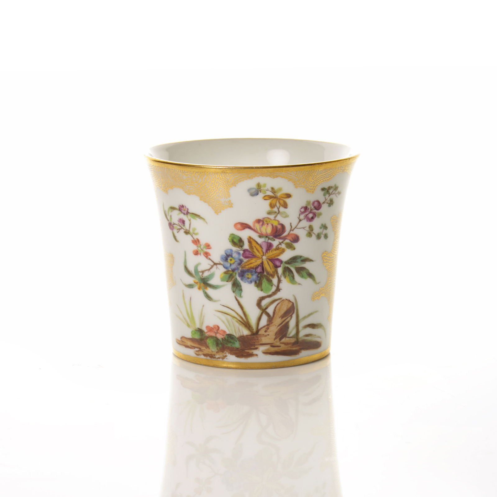 Sèvres Porcelain, A hard paste Sèvres Porcelain Beaker, circa 1773