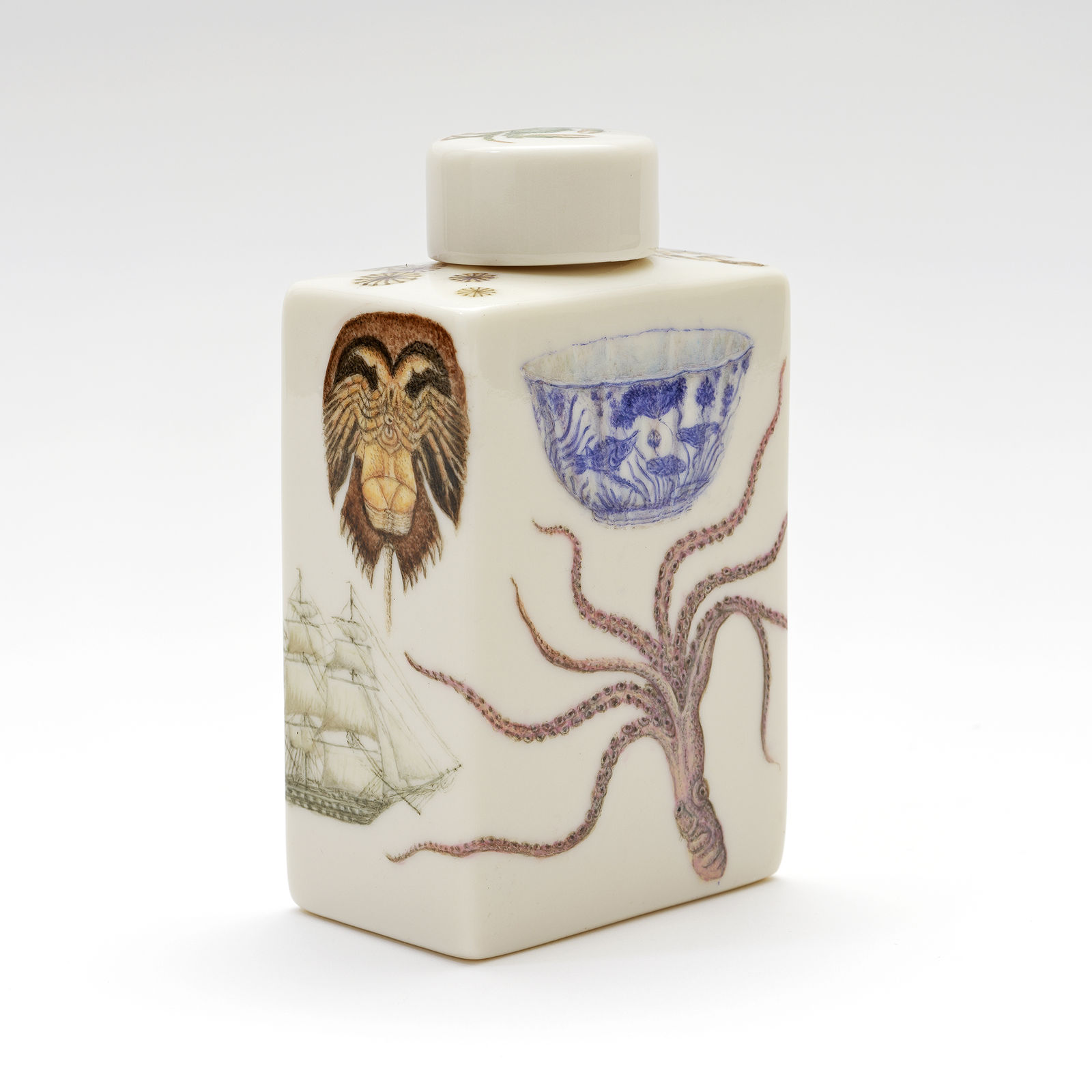 Robin Best, Tea Caddy; Food for Thought - Import , 2025