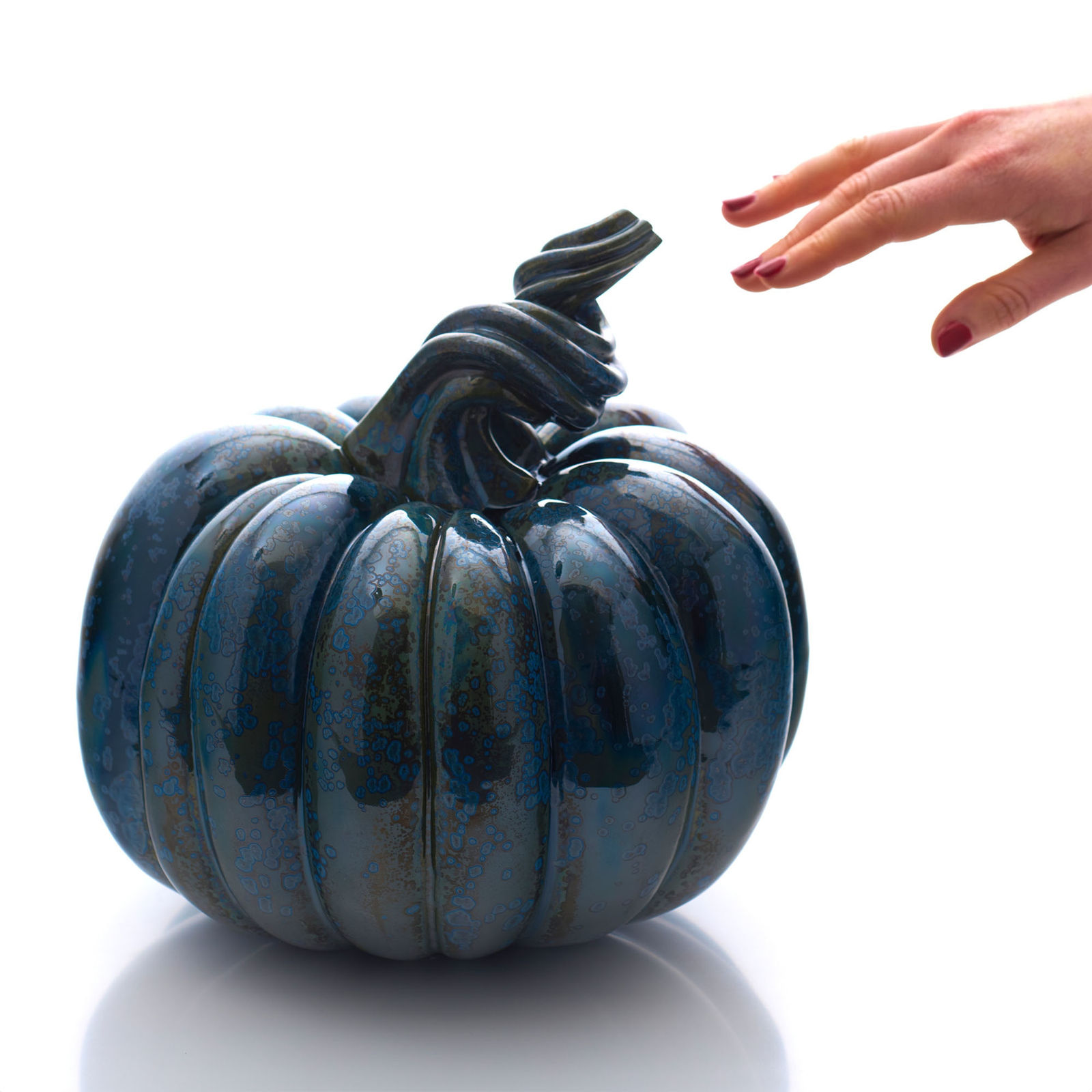 Kate Malone, A Small Black Pumpkin, 2024