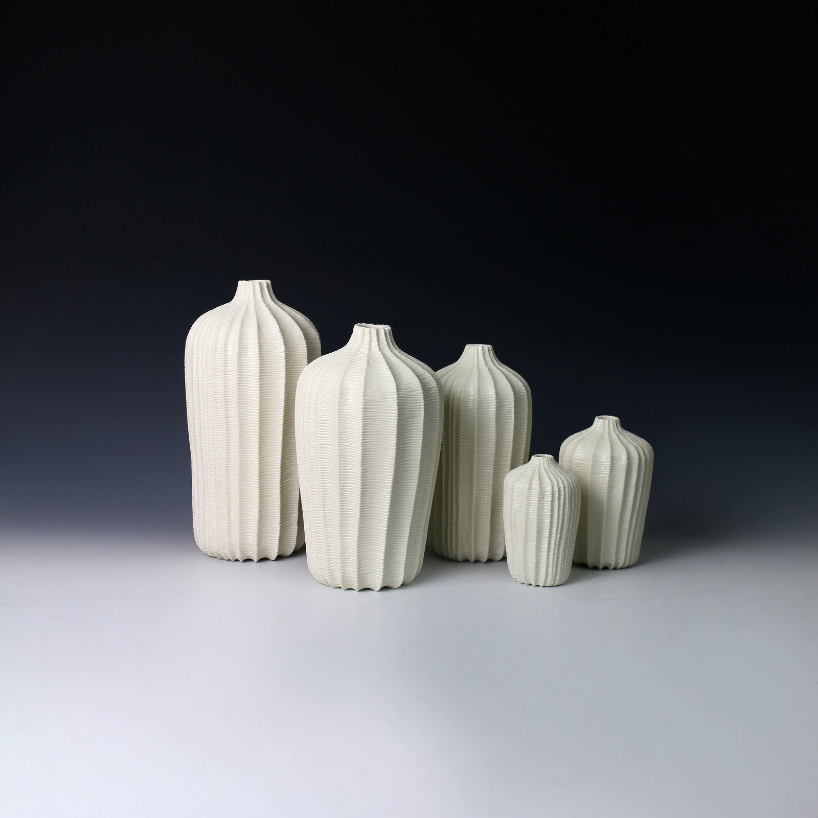 Andrew Wicks, Five Vases, 2015