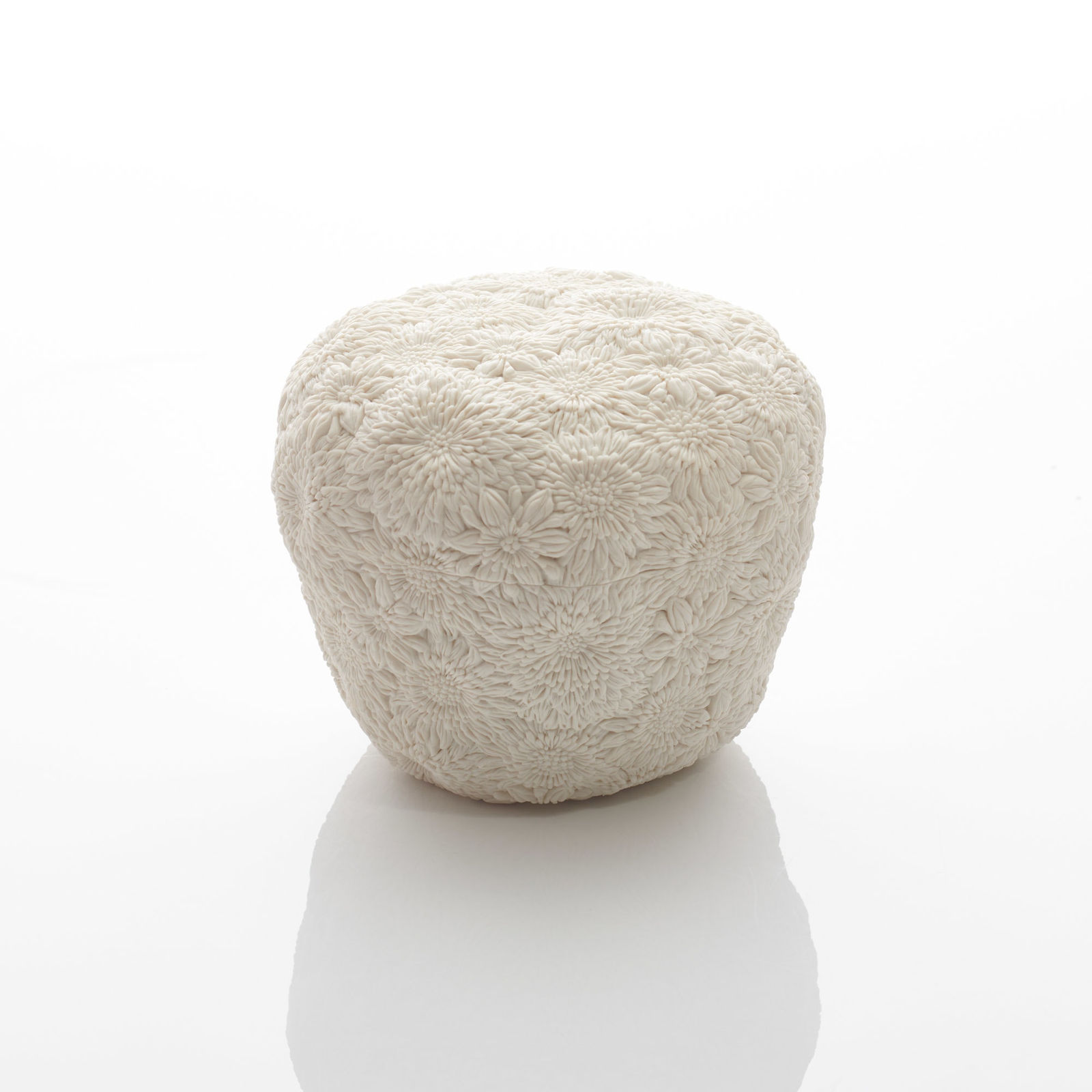 Hitomi Hosono, A Round Kiku and Sunflower Box, 2022