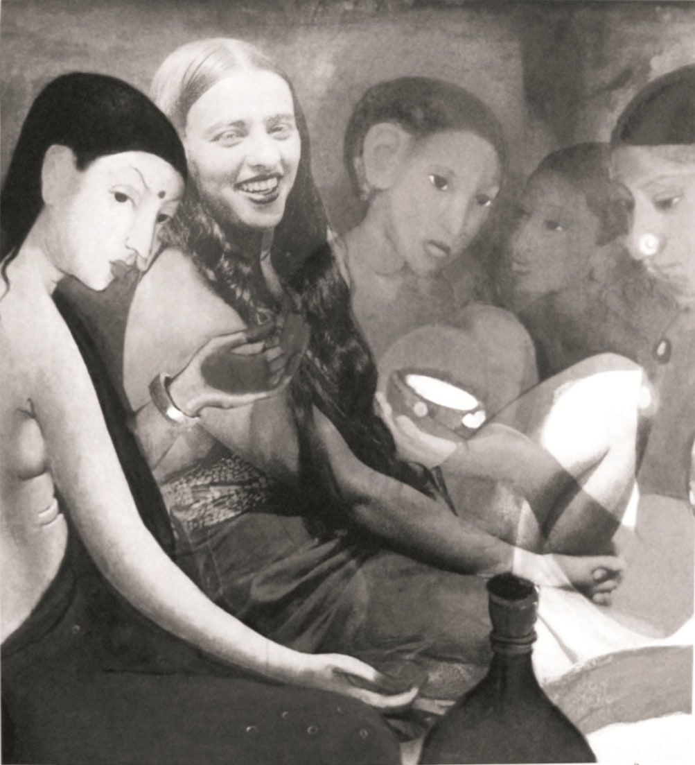 Vivan Sundaram, Artist with the Bride's Toilet, 2001