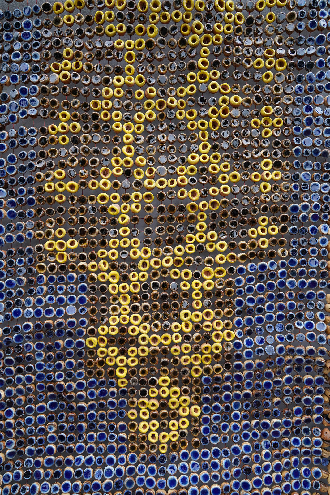 Ozioma Onuzulike, Starched Agbada with Hansa Yellow Embroidery, 2024